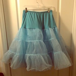 Light Blue Petticoat